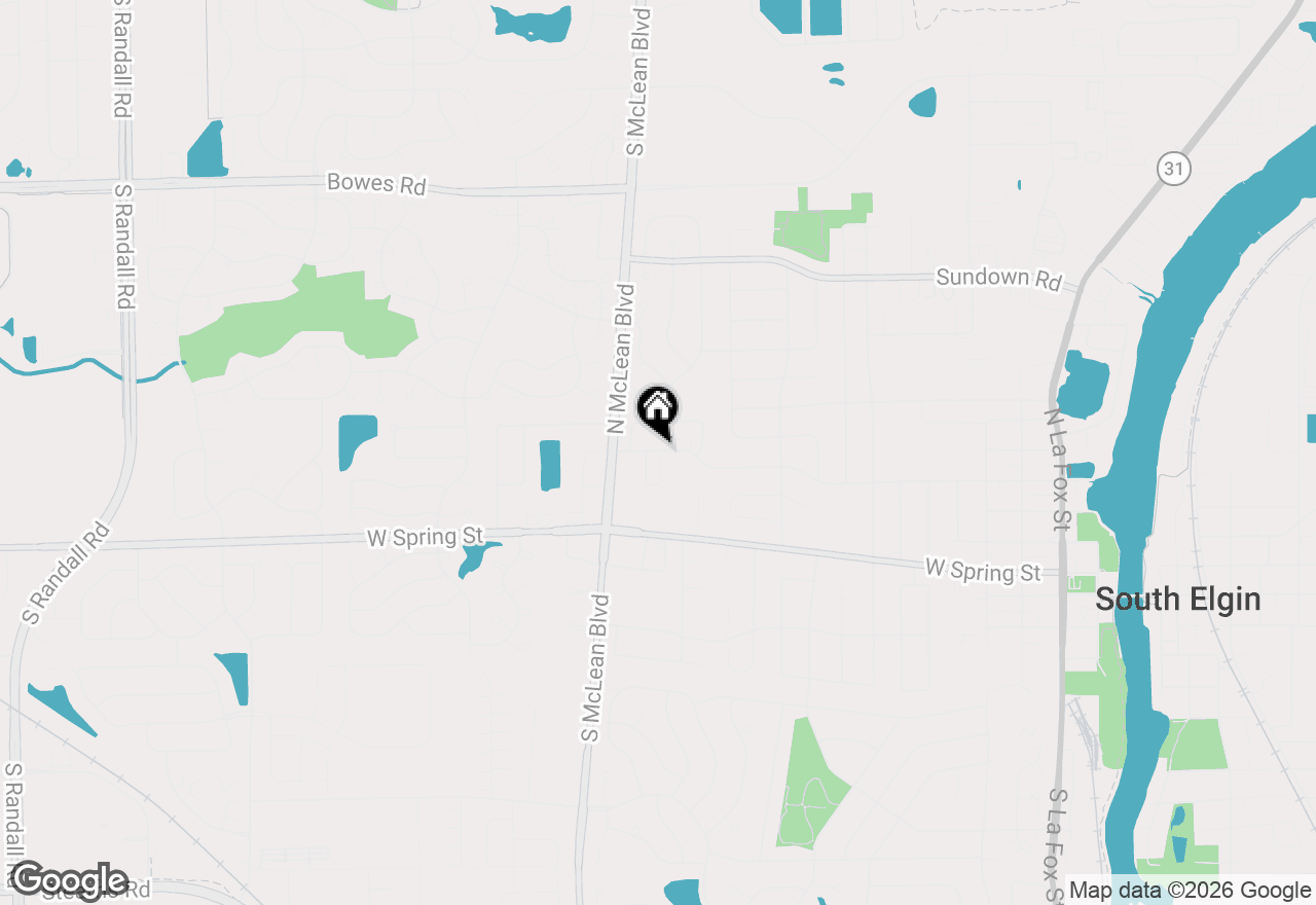 Map of 1083 Kane Street #1083, South Elgin, IL 60177