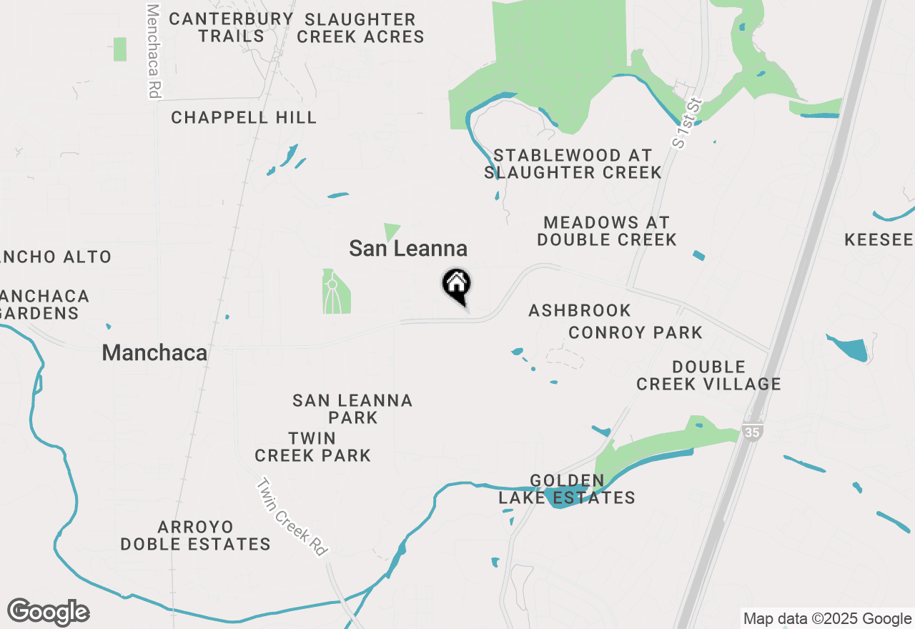 Map of 11511 Sombrero Dr, Austin, TX 78748