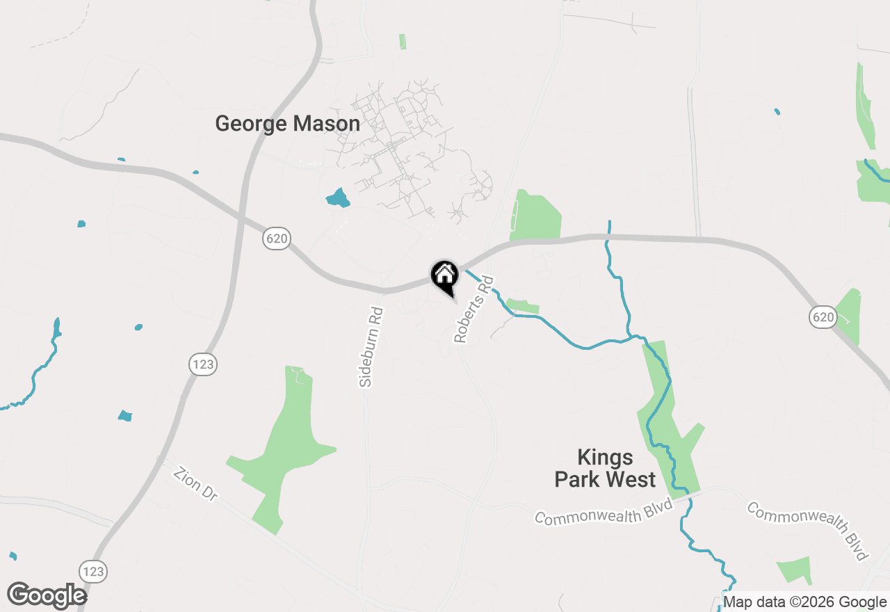 Map of 4831 Carriagepark Road, Fairfax, VA 22032