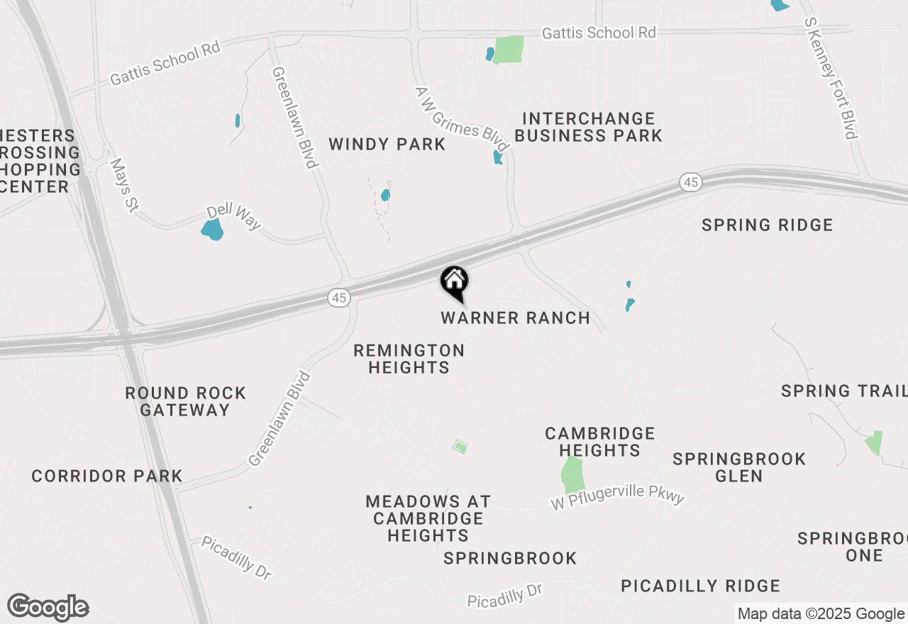 Map of 1600 Thibodeaux Dr, Round Rock, TX 78664