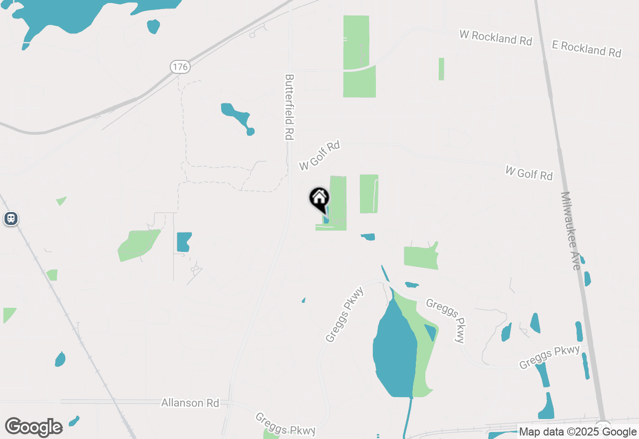 Map of 2245 Hazeltime Drive, Vernon Hills, IL 60061