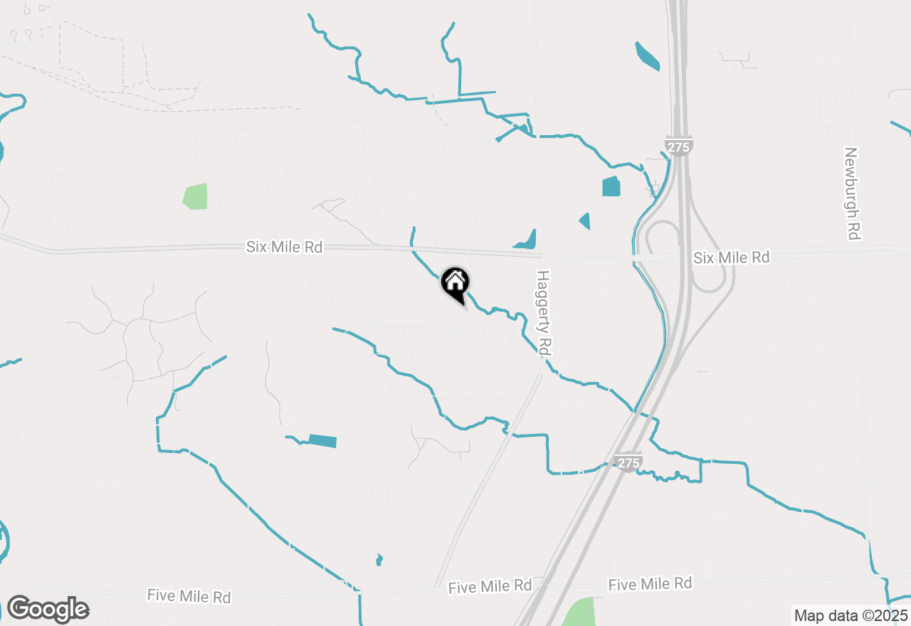 Map of 40053 Bexley Way, Northville, MI 48168