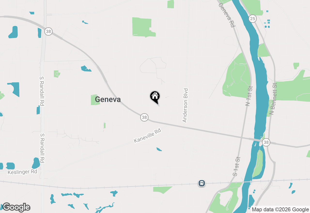 Map of 226 Grant Avenue, Geneva, IL 60134