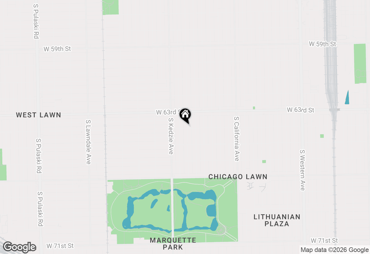 Map of 3104 W 64th Street, Chicago, IL 60629