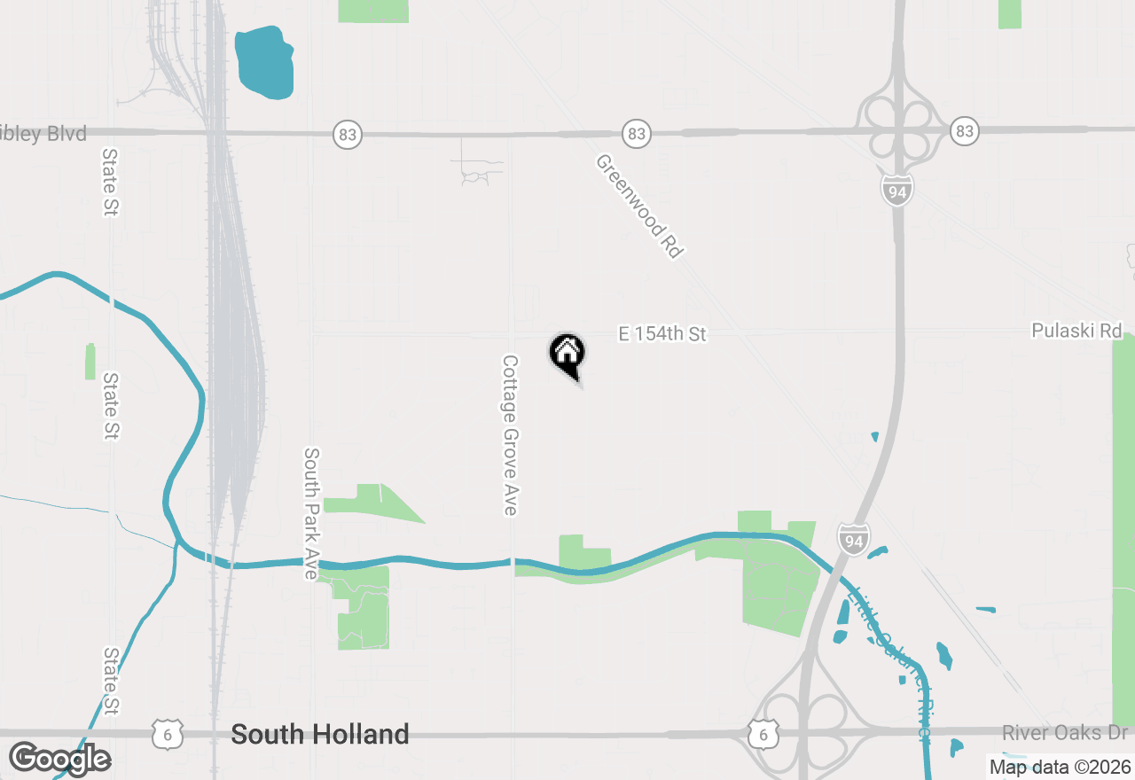 Map of 15505 Drexel Avenue, Dolton, IL 60419