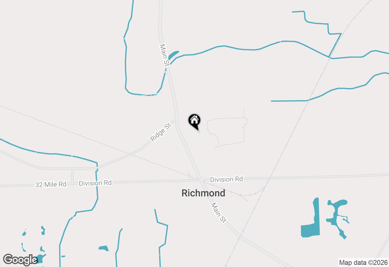 Map of 35930 Washington Street, Richmond, MI 48062