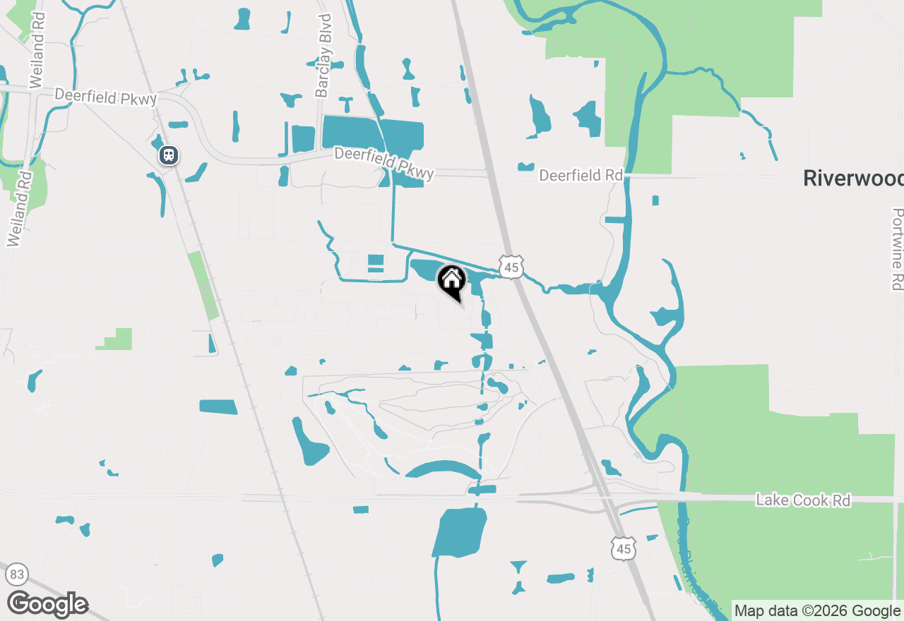 Map of 329 Redwing Drive, Deerfield, IL 60015