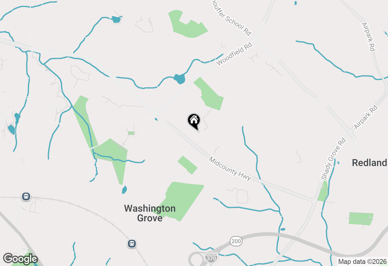 Map of 17812 Washington Grove Lane, Gaithersburg, MD 20877