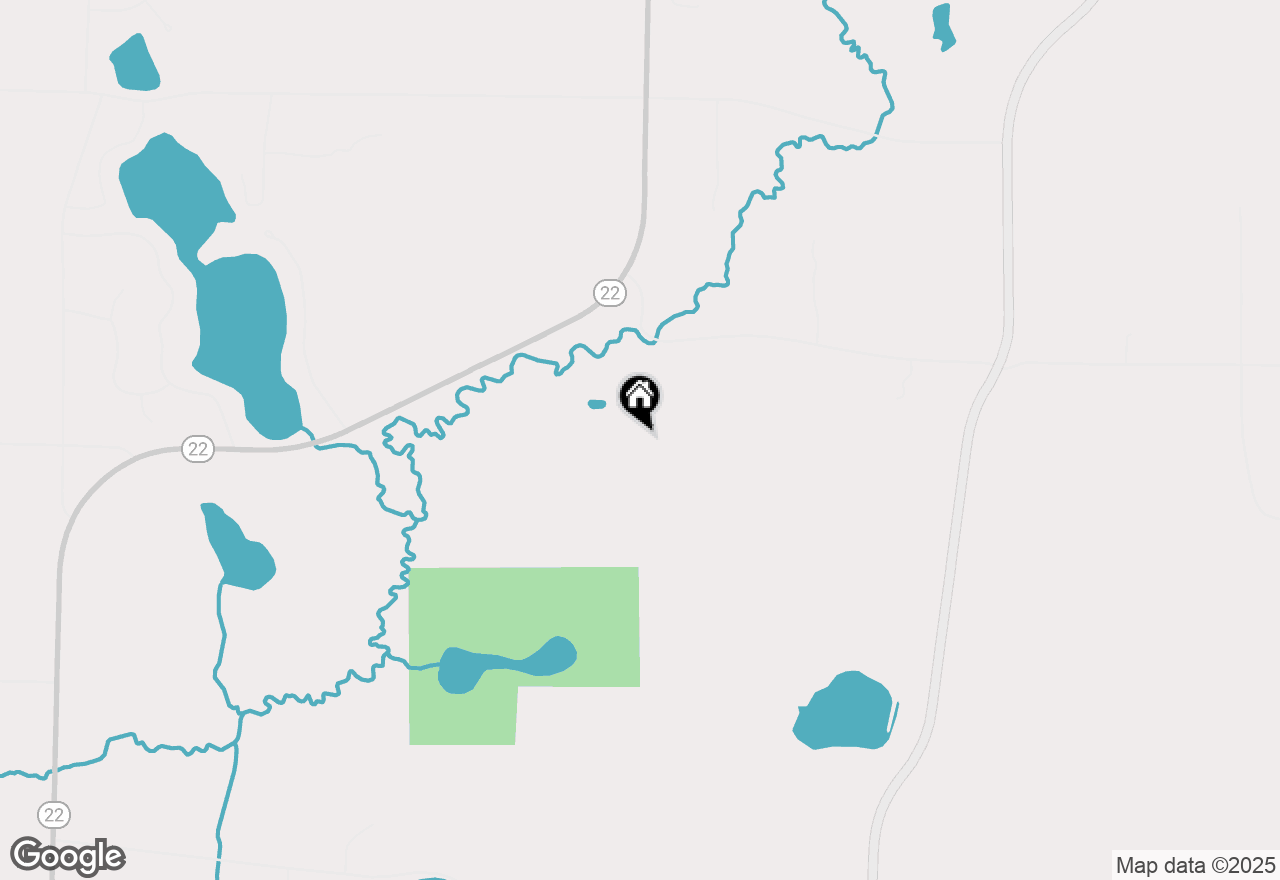 Map of N2331 State Road 22, Waupaca, WI 54981