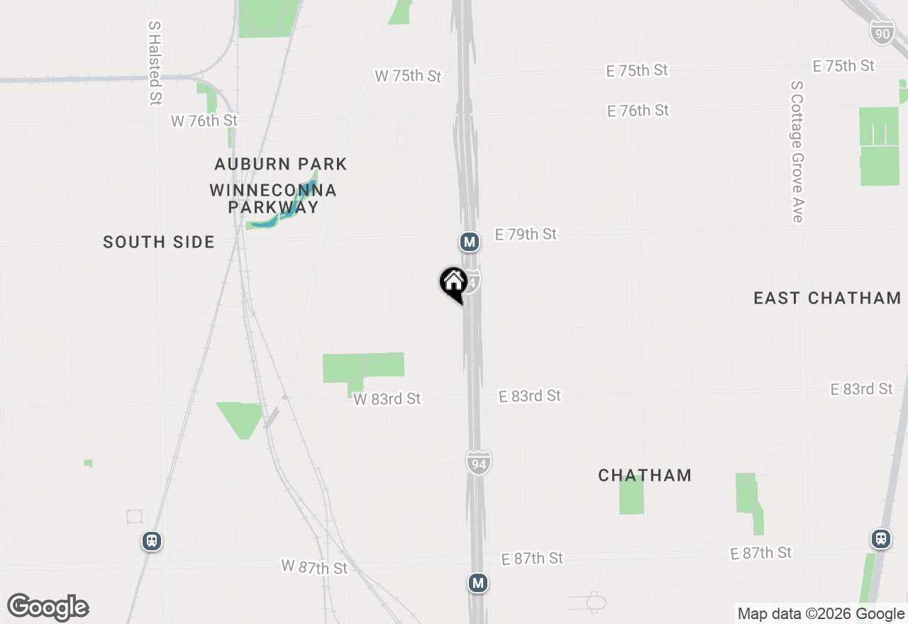 Map of 40 W 81st Street, Chicago, IL 60620