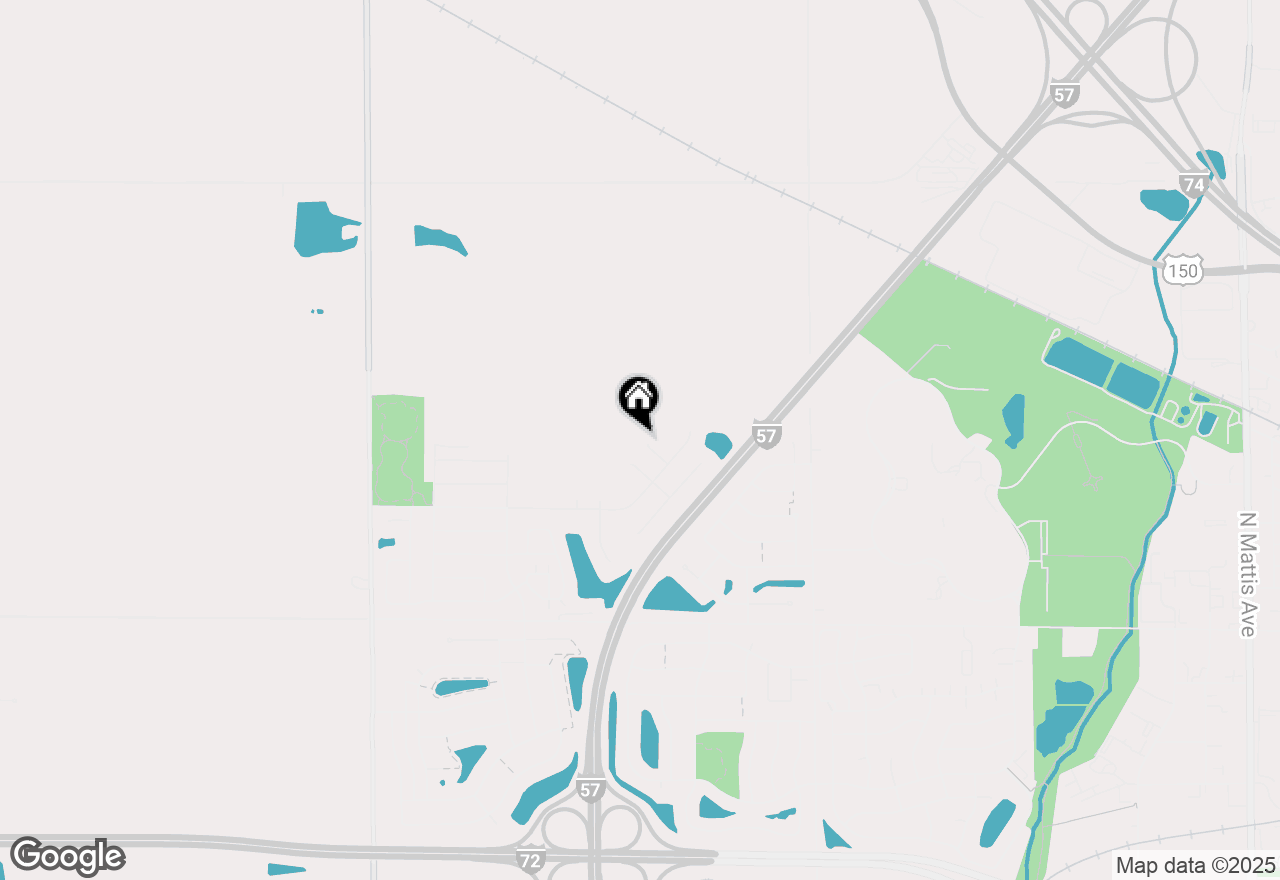 Map of 1517 Stonebluff Court, Champaign, IL 61822