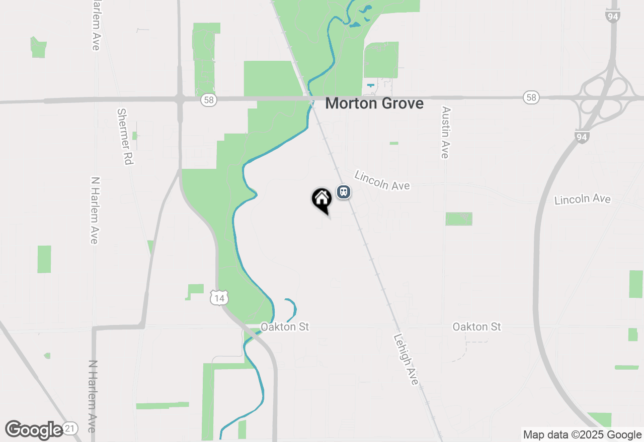 Map of 8380 Miami Avenue, Morton Grove, IL 60053