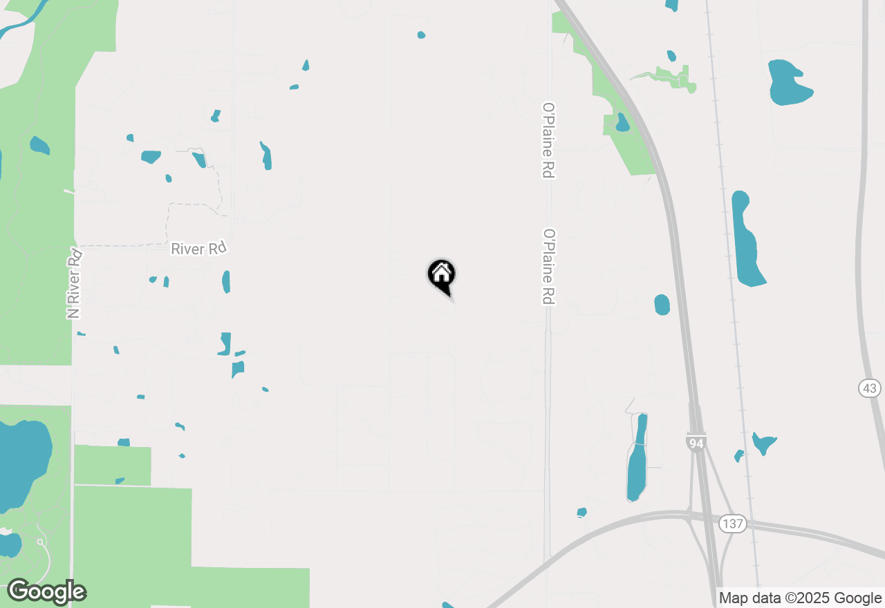 Map of 14840 Creekside Path, Green Oaks, IL 60048