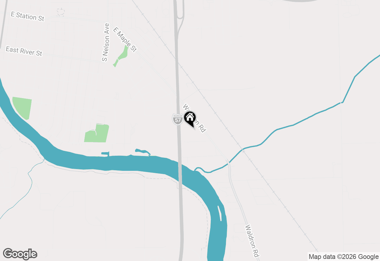 Map of 9 Weft Road, Kankakee, IL 60901