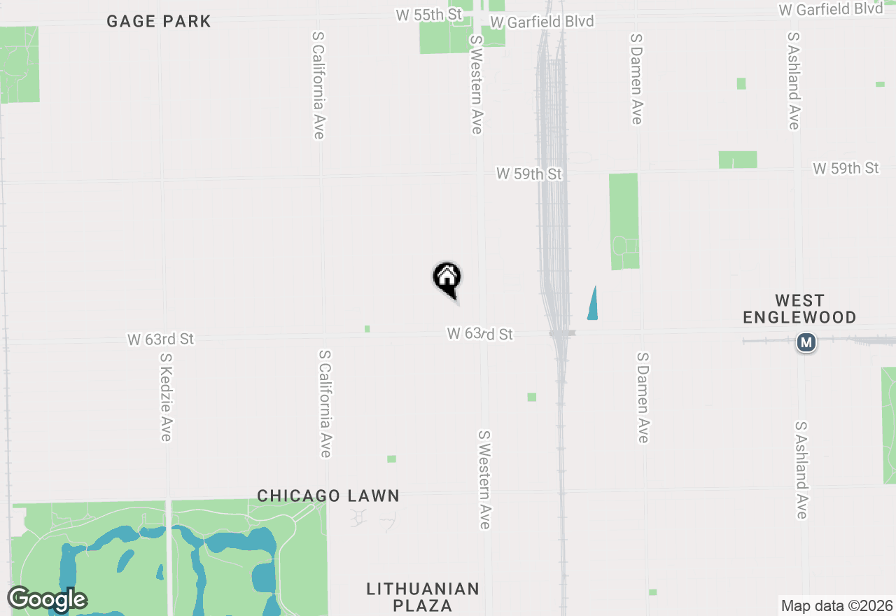 Map of 6221 S Campbell Avenue, Chicago, IL 60629