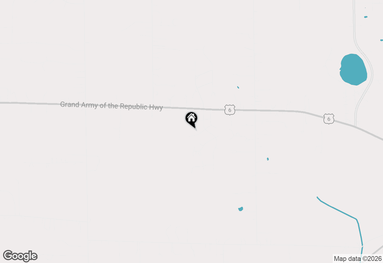 Map of 579 Fargo Road, Westville, IN 46391