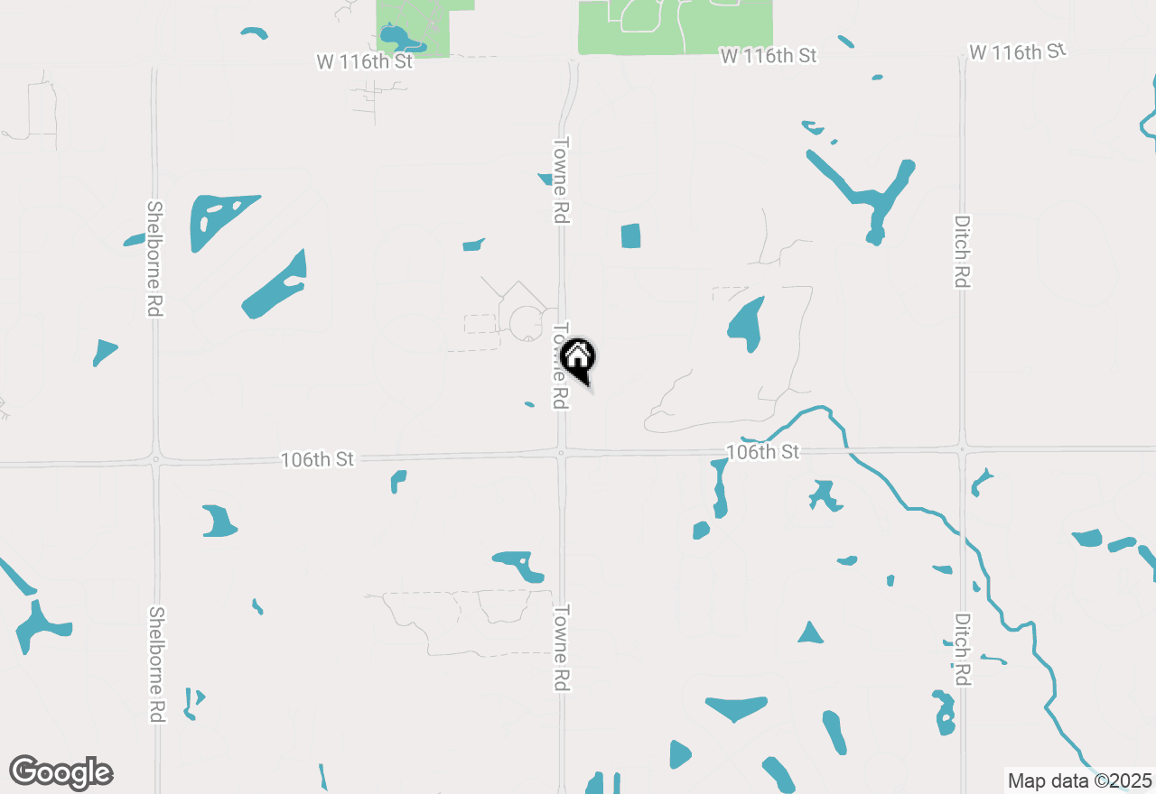 Map of 10735 Towne Road, Carmel, IN 46032