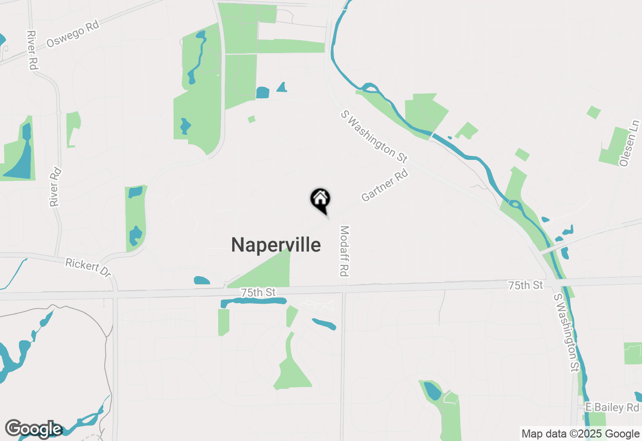 Map of 425 W Gartner Road, Naperville, IL 60540