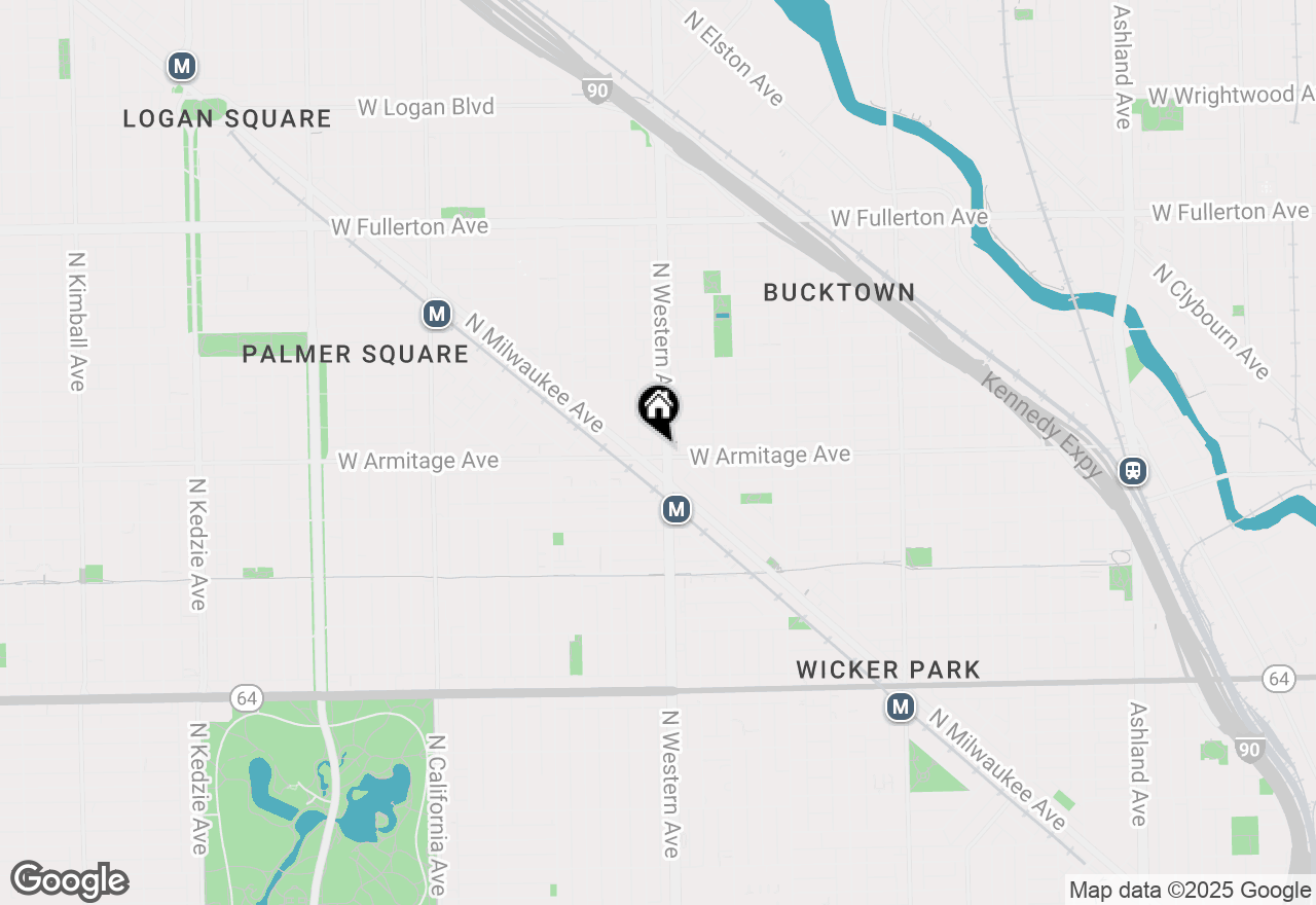 Map of 2000 N Western Avenue, Chicago, IL 60647