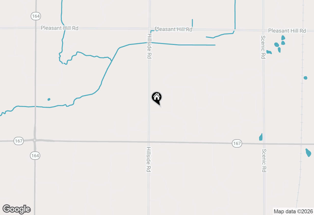 Map of 4080 Spruce Dr, Richfield, WI 53076