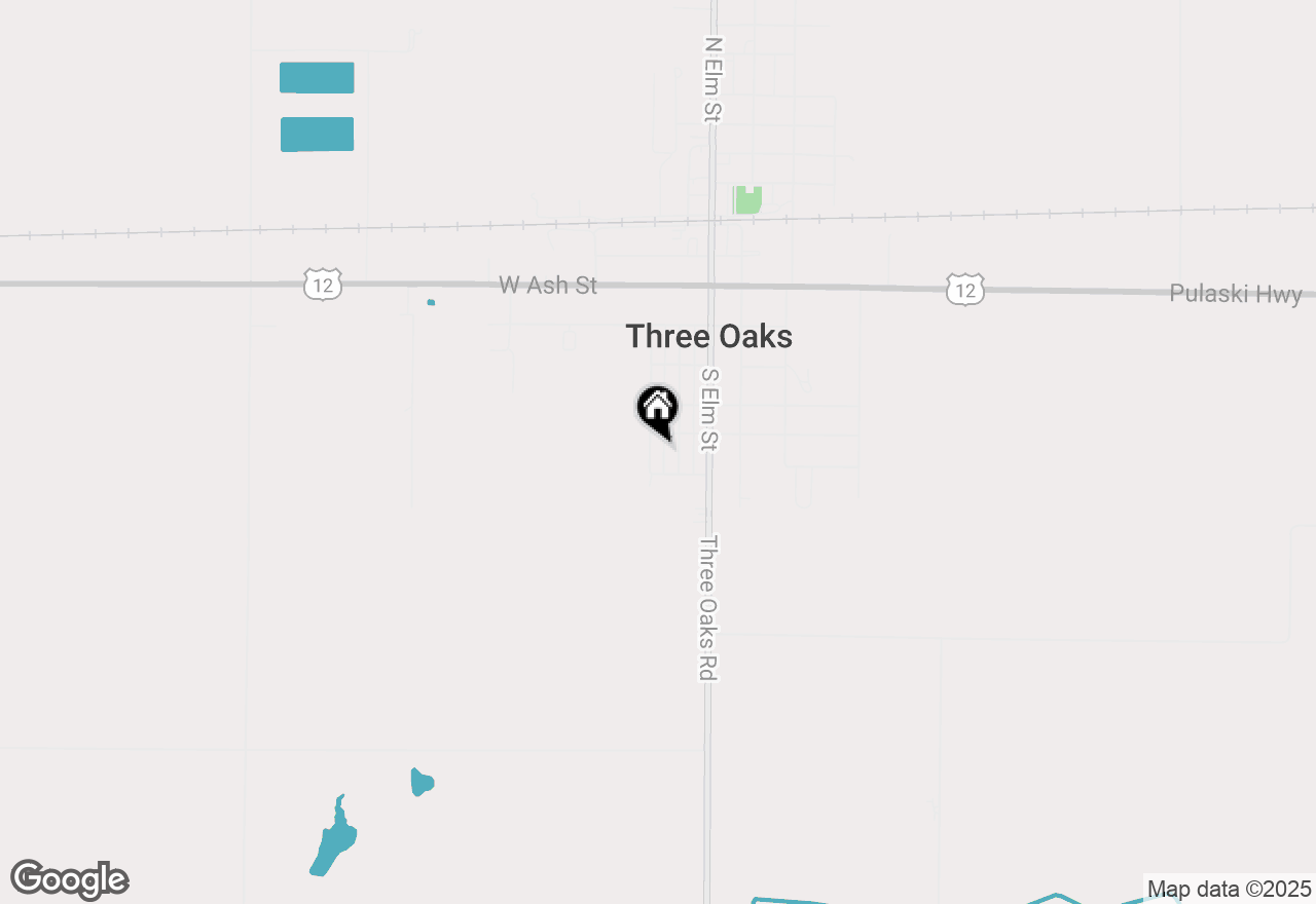 Map of 607 Sherwood Avenue, Three Oaks, MI 49128