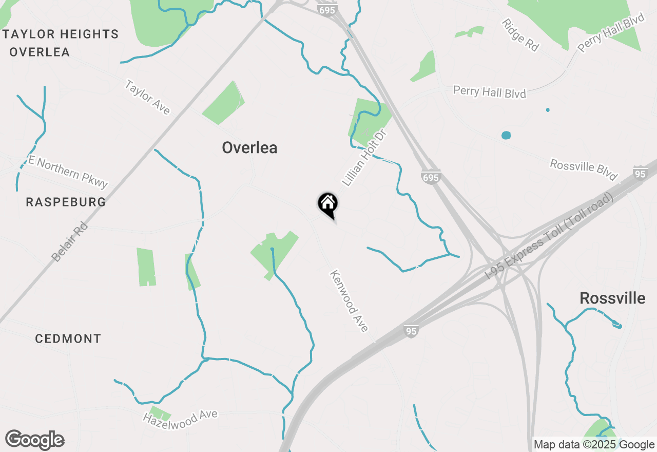 Map of 5221 Trumps Mill Road, Baltimore, MD 21206