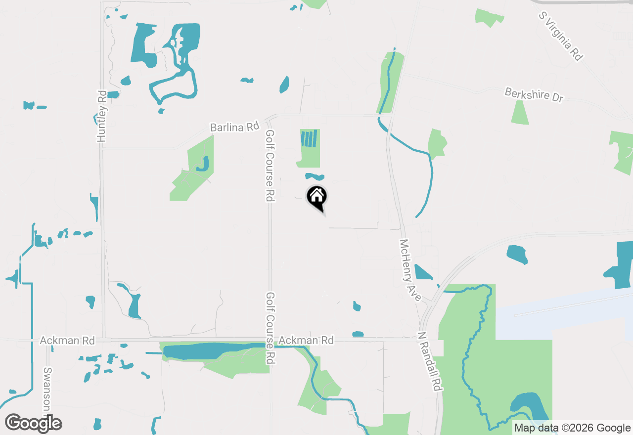 Map of 726 Windsor Drive, Crystal Lake, IL 60014