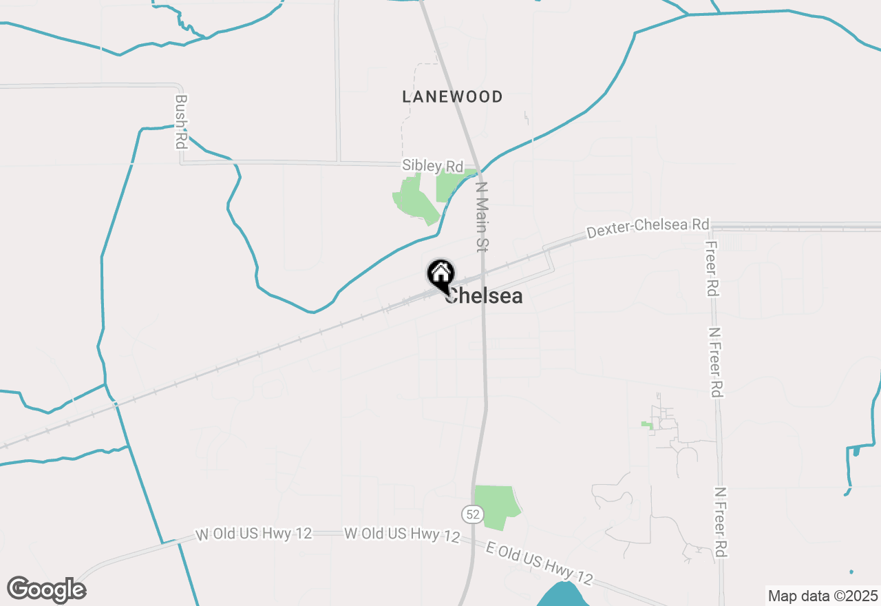 Map of 220 W Middle Street, Chelsea, MI 48118