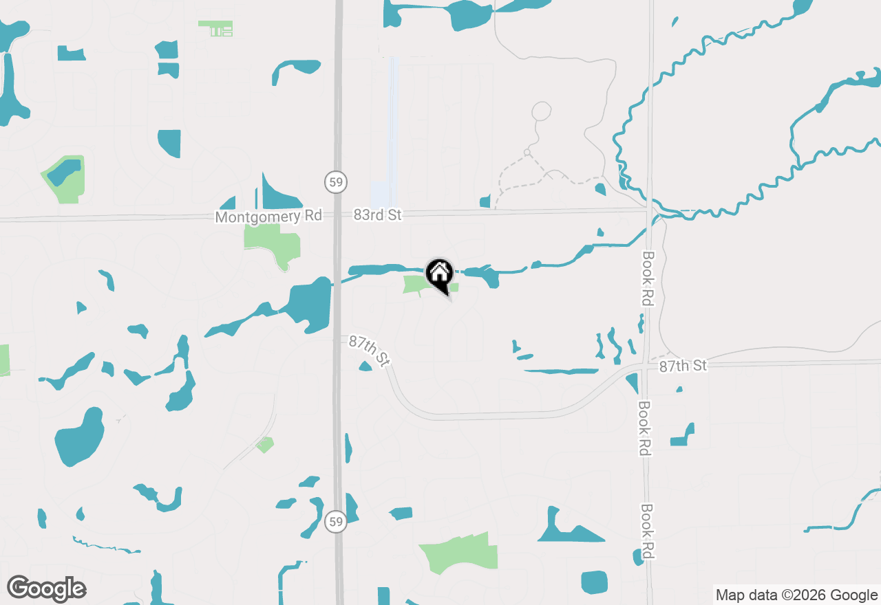 Map of 2712 Stockton Road, Naperville, IL 60564