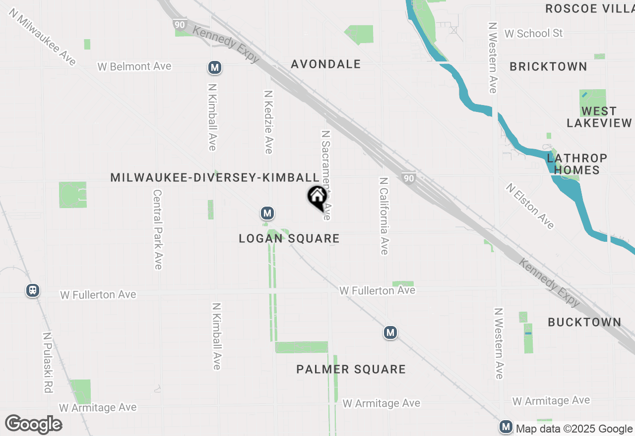 Map of 2625 N Whipple, Chicago, IL 60647