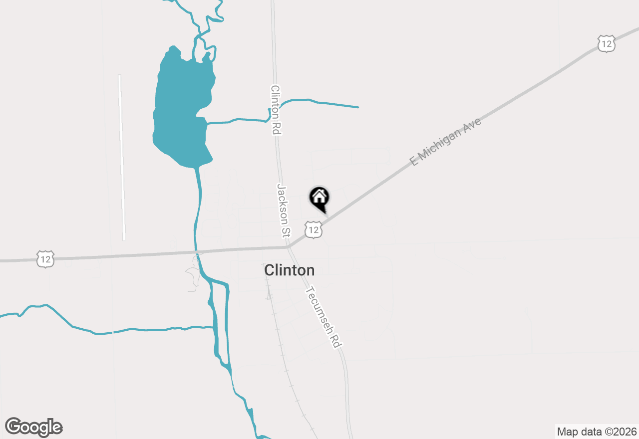 Map of 246 Washington Street, Clinton, MI 49236