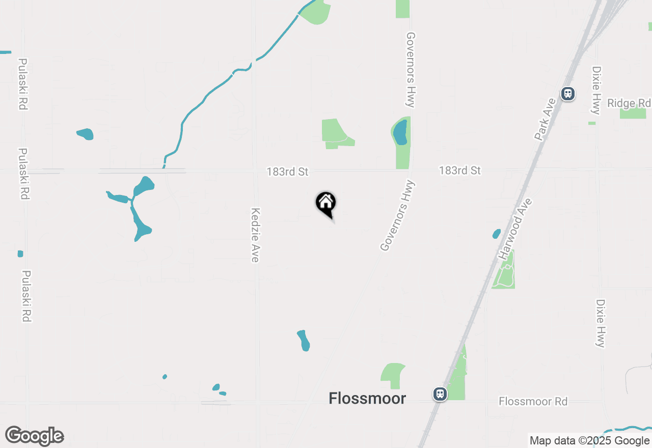 Map of 2936 Willow Road, Homewood, IL 60430