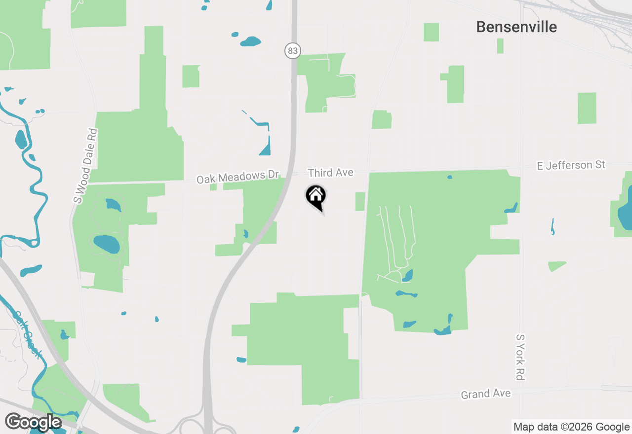 Map of 16W721 Red Oak Street, Bensenville, IL 60106