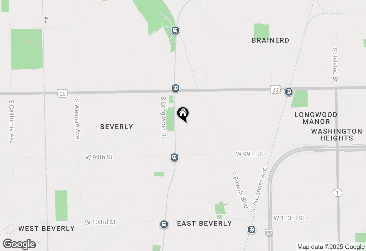 Map of 9716 S Vanderpoel Avenue, Chicago, IL 60643