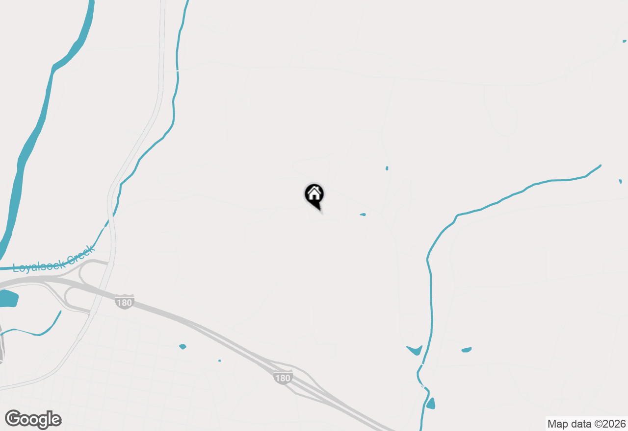 Map of 1040 Radio Club Road, Montoursville, PA 17754