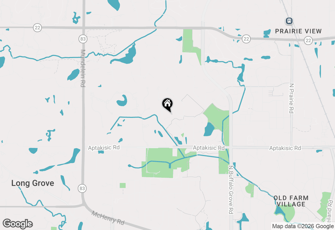 Map of 805 Summer Court, Buffalo Grove, IL 60089