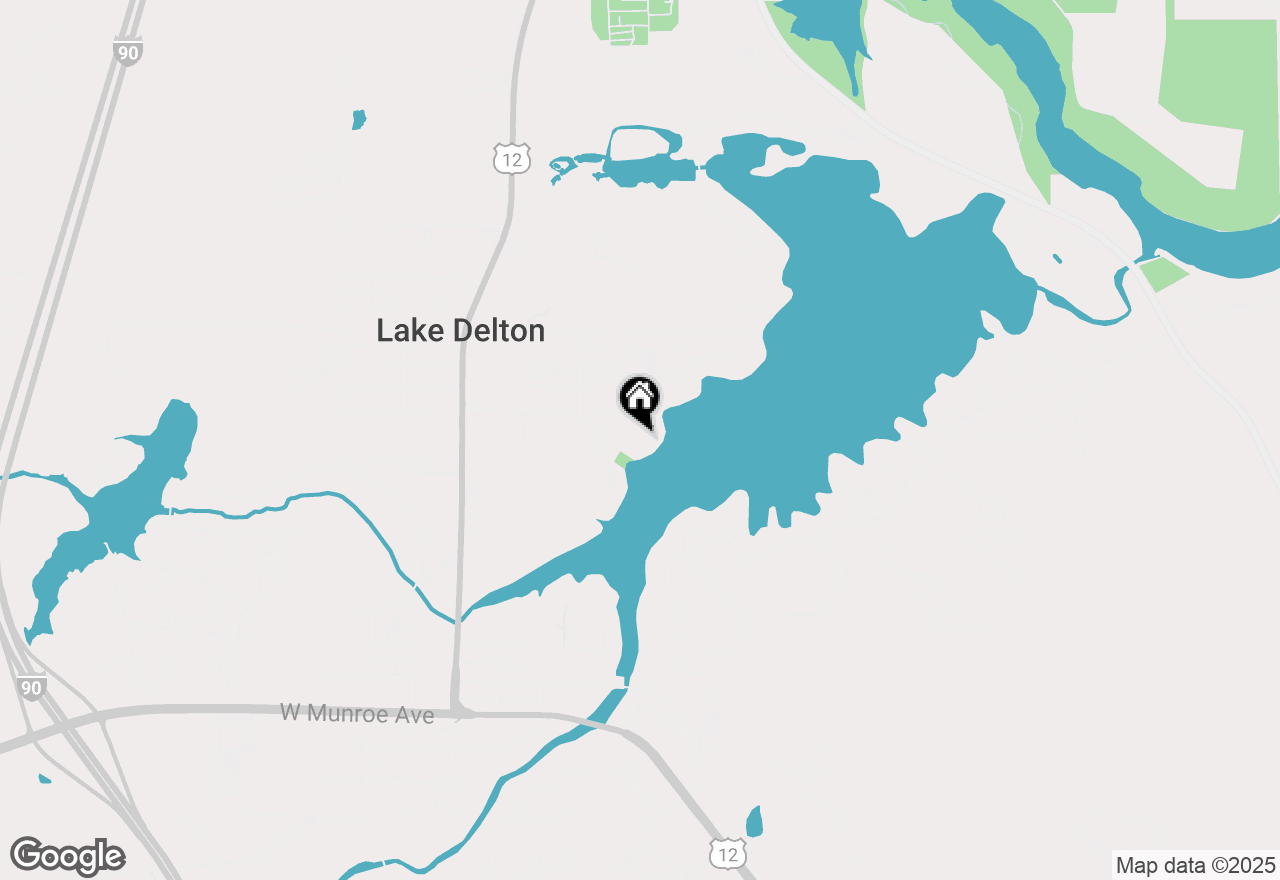 Map of 350 E Hiawatha Drive #212, Wisconsin Dells, WI 53965