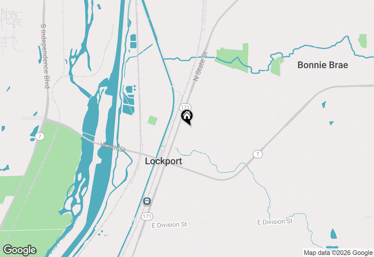 Map of 501 S Hamilton Street, Lockport, IL 60441