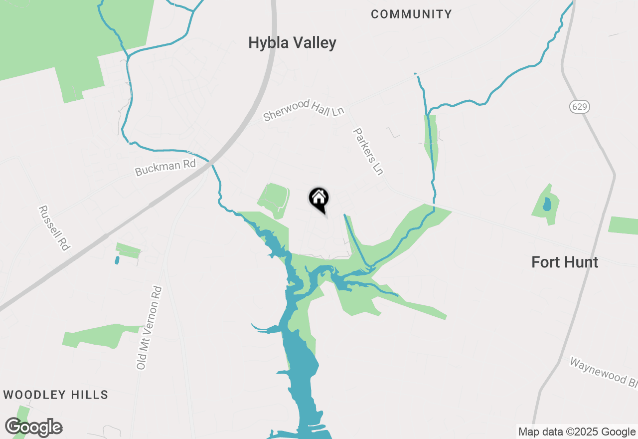 Map of 8211 La Faye Court, Alexandria, VA 22306