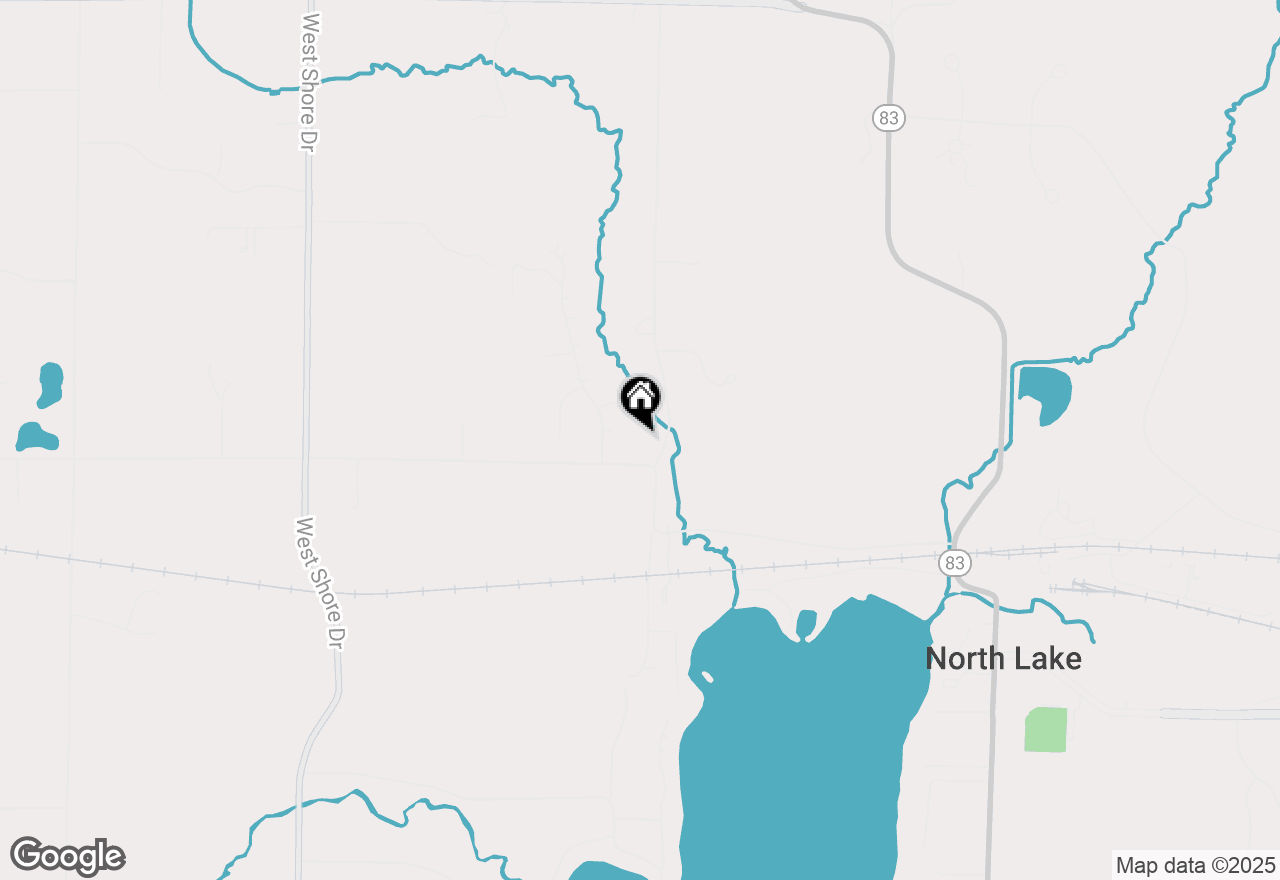 Map of N80W32229 Northbrook Ct, Hartland, WI 53029