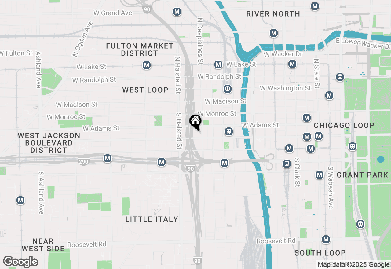 Map of 728 W Jackson Boulevard #325, Chicago, IL 60661