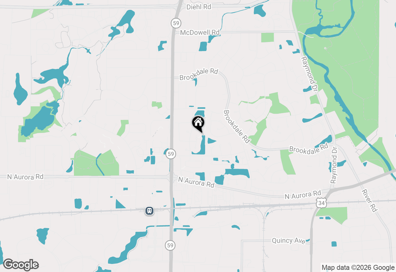 Map of 936 Moultrie Court, Naperville, IL 60563