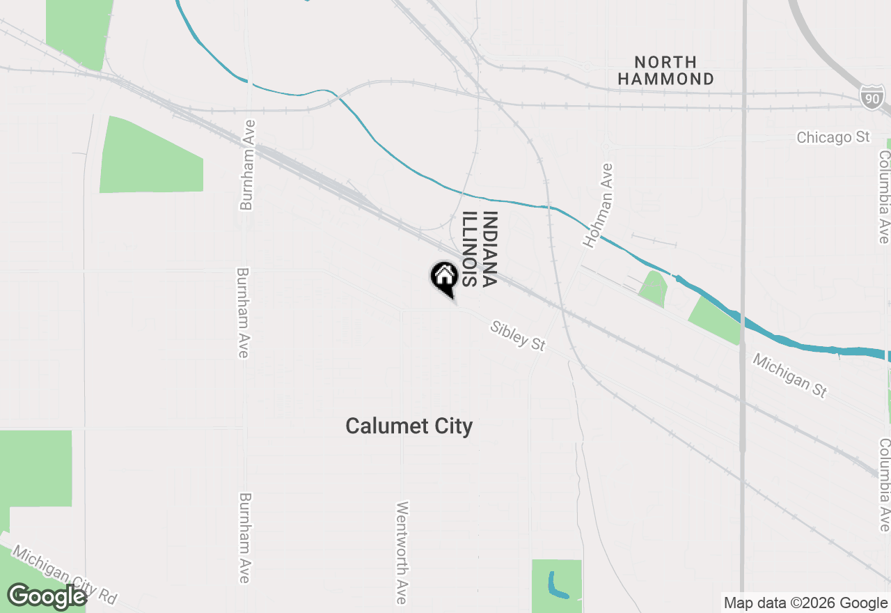 Map of 525 Forsythe Avenue, Calumet City, IL 60409