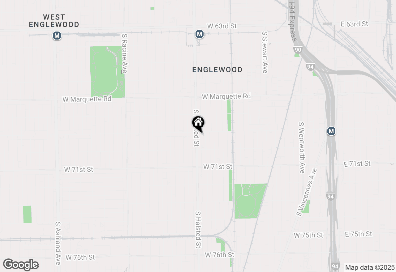 Map of 6911 S Halsted Street, Chicago, IL 60621