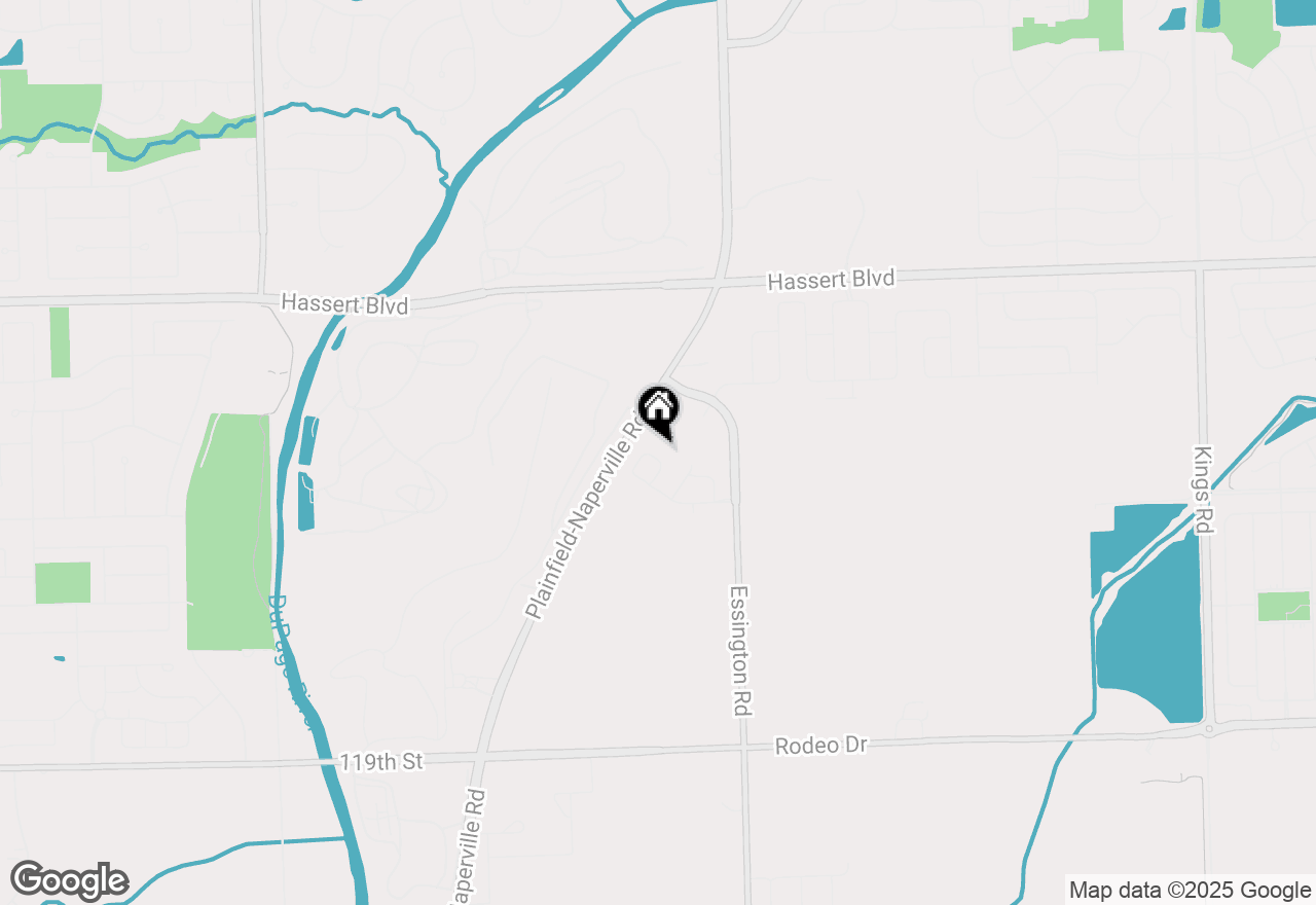 Map of 672 Switchgrass Way #58005, Bolingbrook, IL 60490