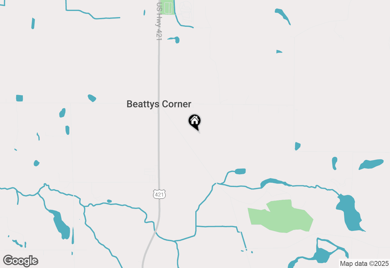 Map of 575 N Holmesville Road, Michigan City, IN 46360