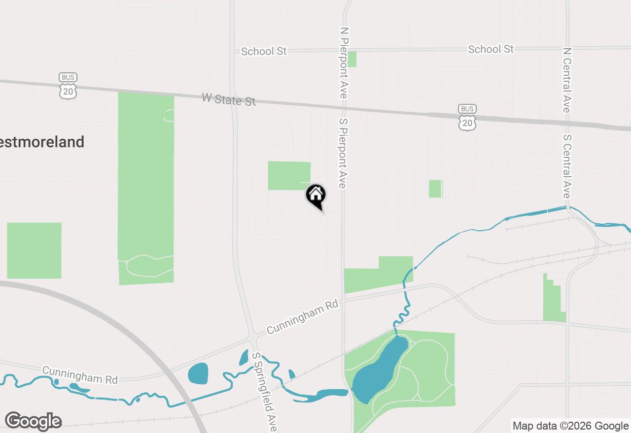 Map of 3420 Preston Street, Rockford, IL 61102