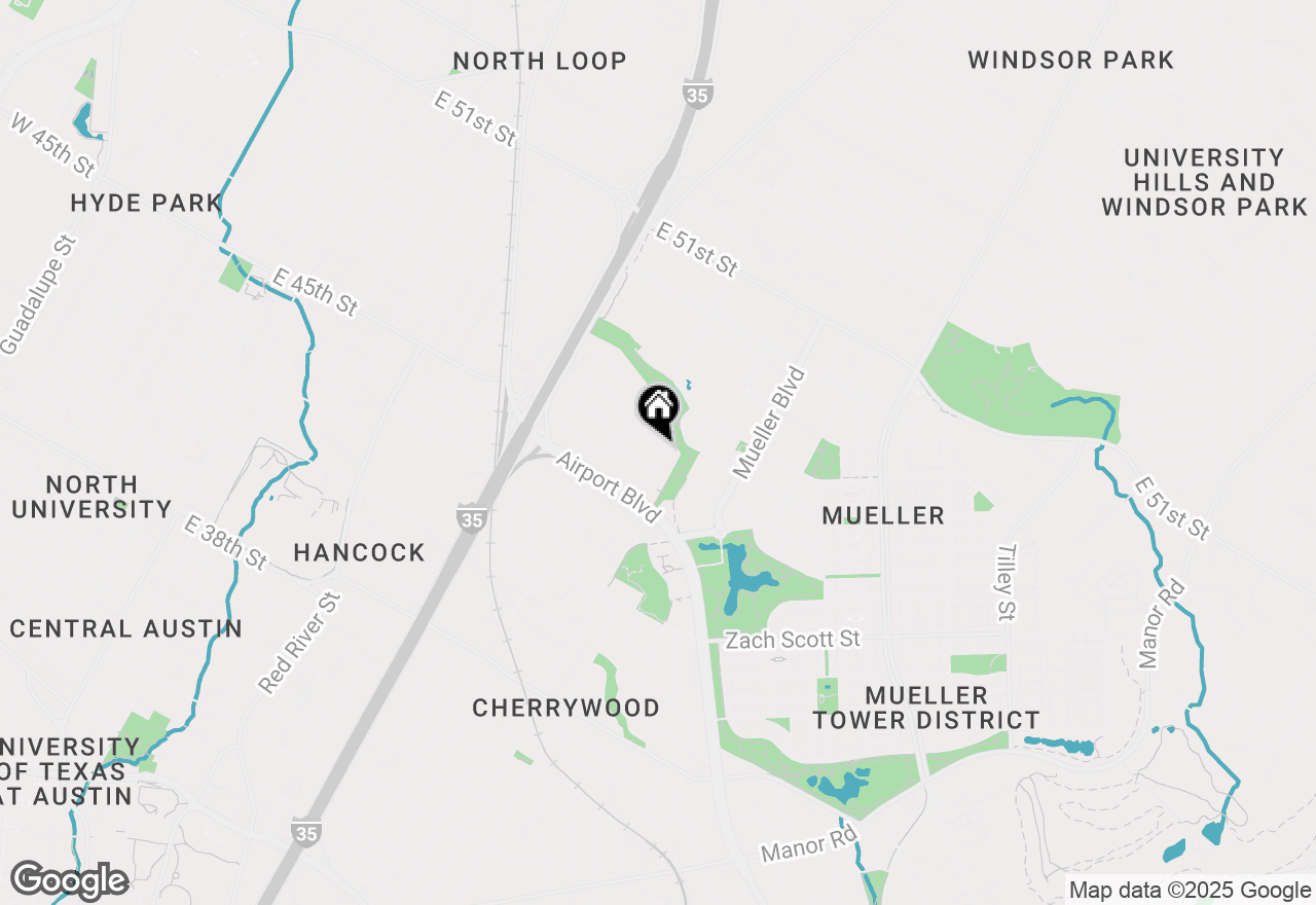 Map of 1415 Bentwood Rd, Austin, TX 78722