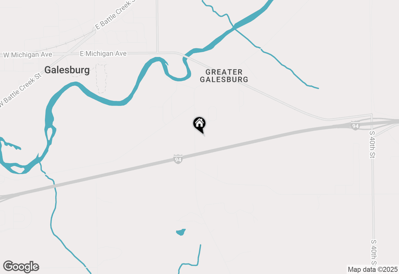 Map of V/L S 38th Street ##855, Galesburg, MI 49053