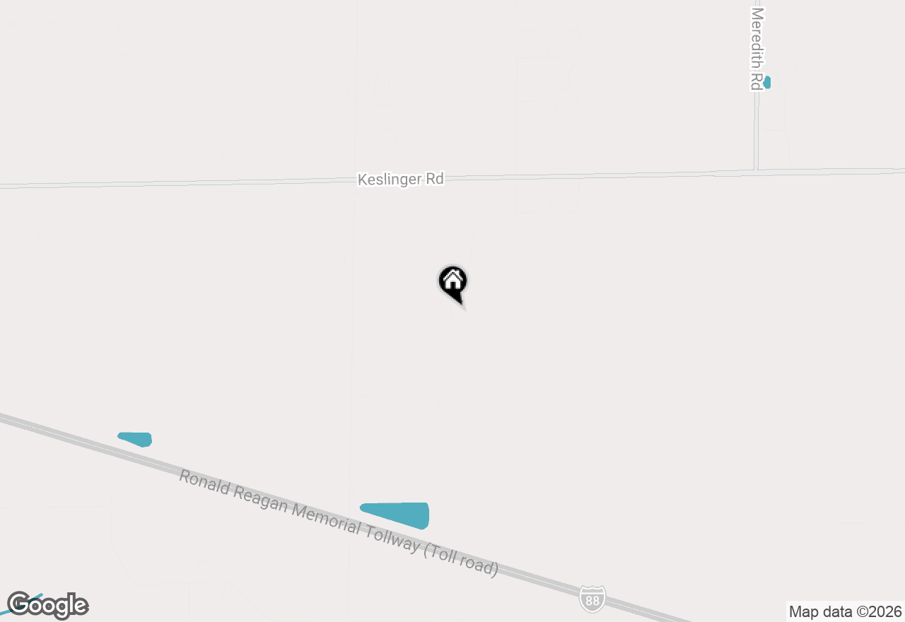 Map of 0N555 Pondview Court, Maple Park, IL 60151